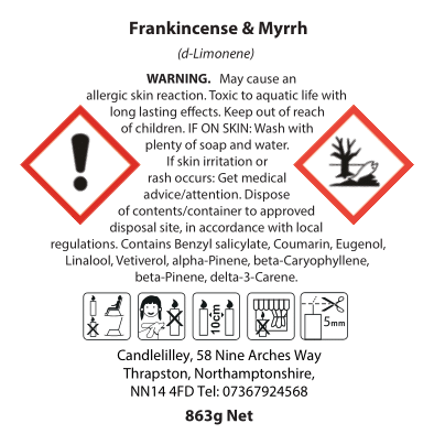 Candle Label Template - Frankincense & Myrrh (8%)-1